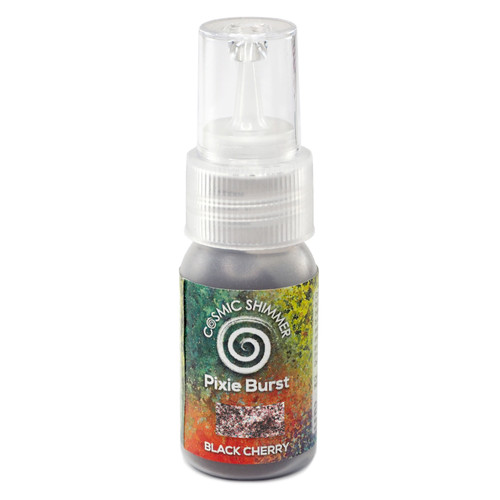 Creative Expressions Cosmic Shimmer Pixie Burst 25ml-Black Cherry CSPB-CHERR - 50552609259335055260925933