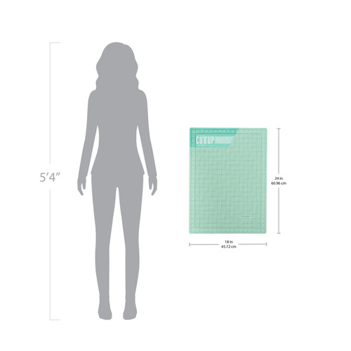 American Crafts Cutup Self-Healing Mat-18"X24" - 63046
