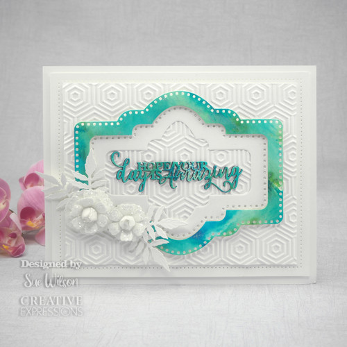 Creative Expressions Craft Dies By Sue Wilson-Noble Collection Vintage Label CED5539