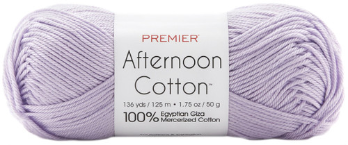 3 Pack Premier Afternoon Cotton Yarn-Heather 2011-09 - 840166803325