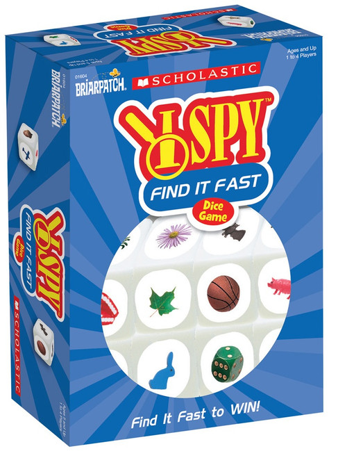 Briarpatch Scholastic I Spy Find It Fast Game- - 06104