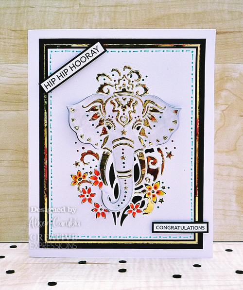 Creative Expressions Paper Cuts Craft Dies-Exotic Elephant CEDP1197 - 50553059708745055305970874