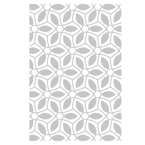 Sizzix Multi-Level Textured Impressions Embossing Folder-Ornamental Pattern By Olivia Rose 665749