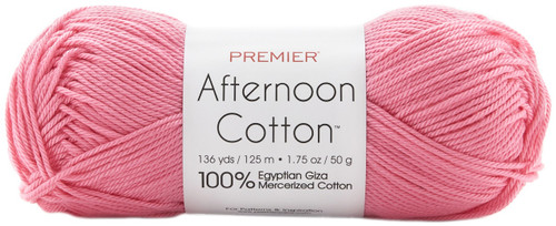 3 Pack - Premier Afternoon Cotton Yarn-Rosebud - 2011-32 - 840166803554
