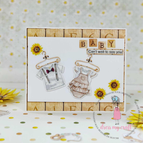 Dress My Craft Transfer Me Sheet A4-Mom To Be #1 - DMCD5524