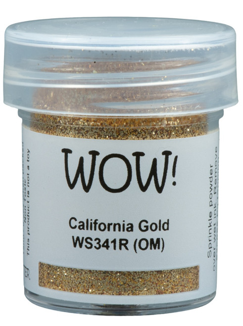 WOW! Glitter Embossing Powder-California Gold WOWWS-341R - 50563331032895056333103289