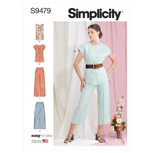 Simplicity Misses Sportswear-6-8-10-12-14 -SS9479H5 - 039363594796