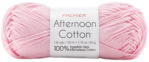 Premier Afternoon Cotton Yarn-Pink - 2011-05 - 840166803288 Premier Afternoon Cotton Yarn-Pink - 2011-05 - 840166803288