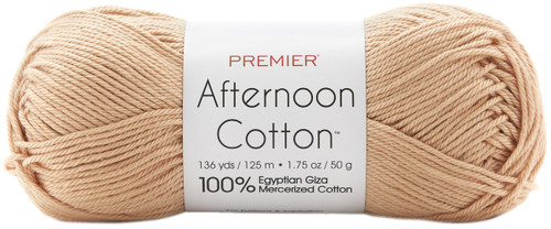 3 Pack - Premier Afternoon Cotton Yarn-Hazel - 2011-34 - 840166803578