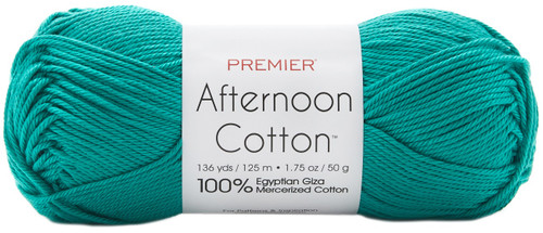 Premier Afternoon Cotton Yarn-Deep Jade - 2011-14 - 840166803370