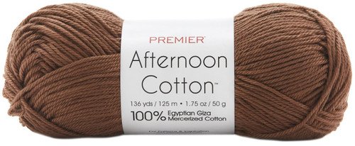 Premier Afternoon Cotton Yarn-Cinnamon - 2011-21 - 840166803448