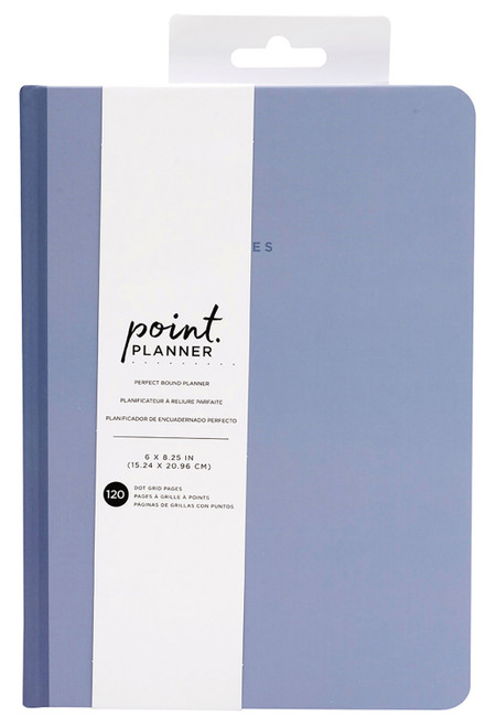 AC Point Planner Perfect Bound Planner 6"X8"-Blue - Dot Grid - 120 Sheets - 99001340 - 718813921848