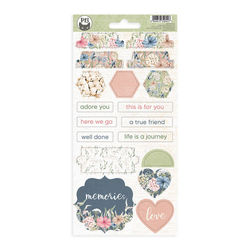 3 Pack Lady's Diary Chipboard Stickers 4"X8"-#03 P13LAD36 - 5904619320557