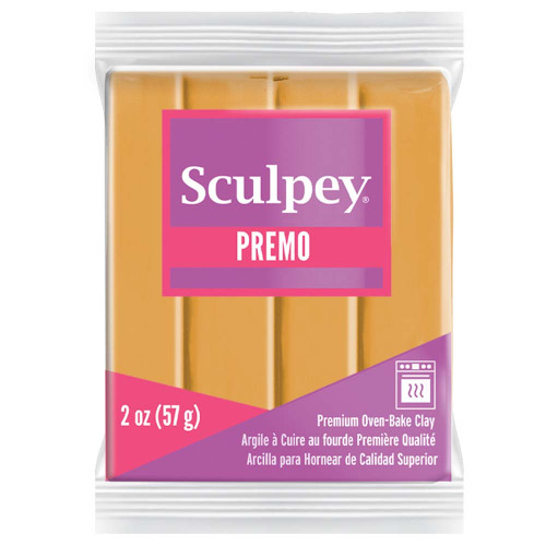 5 Pack - Sculpey Premo Polymer Clay 2oz-Mustard - PE02-5011 5 Pack - Sculpey Premo Polymer Clay 2oz-Mustard - PE02-5011