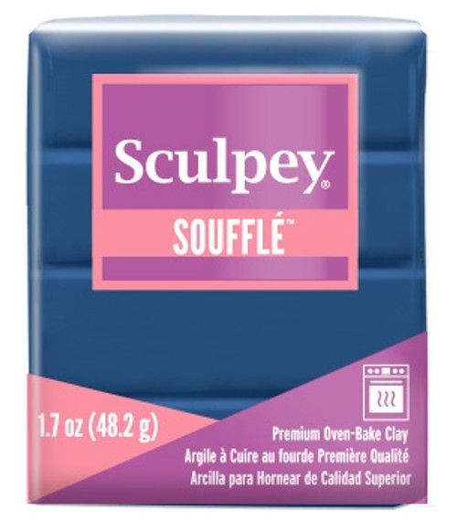 5 Pack - Sculpey Souffle Clay 1.7oz-Midnight Blue - SU6-6011 - 715891601143 5 Pack - Sculpey Souffle Clay 1.7oz-Midnight Blue - SU6-6011 - 715891601143