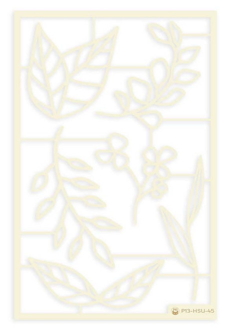 P13 Die-Cut Chipboard Embellishments 4"X6"-Hello Summer #02, 6/Pkg - P13HSU45 P13 Die-Cut Chipboard Embellishments 4"X6"-Hello Summer #02, 6/Pkg - P13HSU45