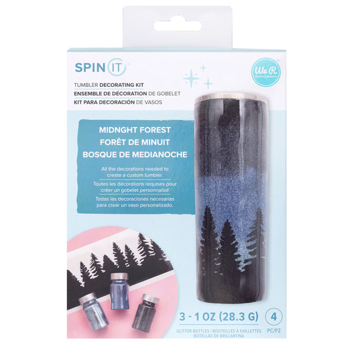 We R Spin It Decorating Kit-Midnight Forest WR600048 - 633356614968