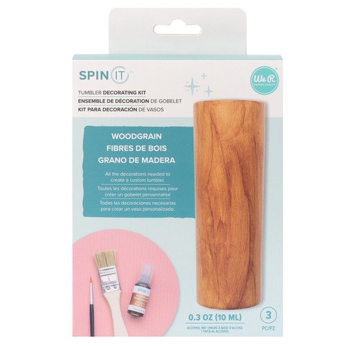 We R Spin It Decorating Kit-Woodgrain WR600018 - 633356614630