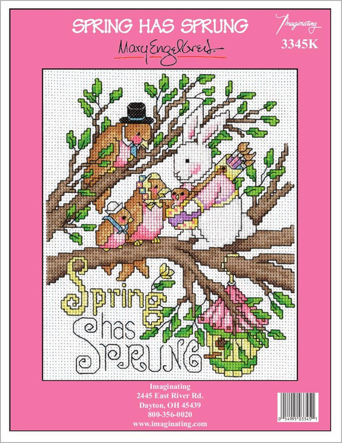 Imaginating Counted Cross Stitch Kit 6"X7.4"-Spring Has Sprung (14 Count) I3345