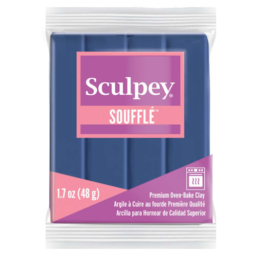 Sculpey Souffle Clay 1.7oz-Midnight Blue SU6-6011