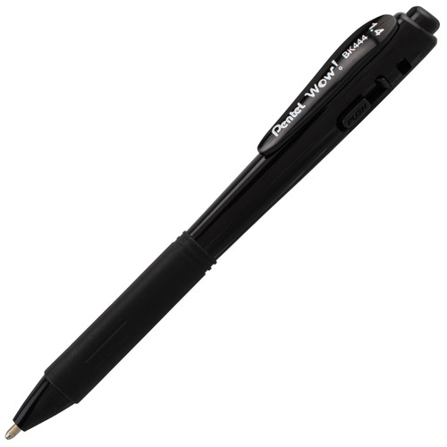 6 Pack Pentel Wow! Retractable Ballpoint Pens 1.4mm 18/Pkg-Assorted 444BP18M