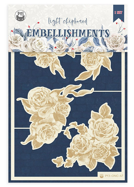 2 Pack - P13 Die-Cut Chipboard Embellishments 4"X6"-Once Upon A Time #04, 4/Pkg - P13ONC47 - 59046193211725904619321172 2 Pack - P13 Die-Cut Chipboard Embellishments 4"X6"-Once Upon A Time #04, 4/Pkg - P13ONC47 - 59046193211725904619321172