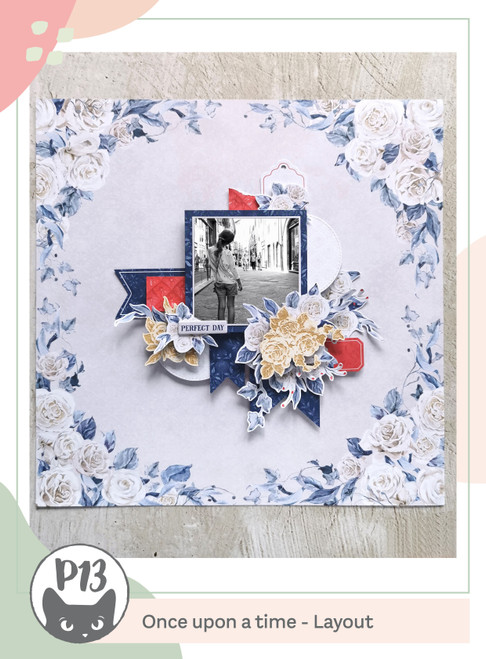 2 Pack - P13 Die-Cut Chipboard Embellishments 4"X6"-Once Upon A Time #04, 4/Pkg - P13ONC47 2 Pack - P13 Die-Cut Chipboard Embellishments 4"X6"-Once Upon A Time #04, 4/Pkg - P13ONC47