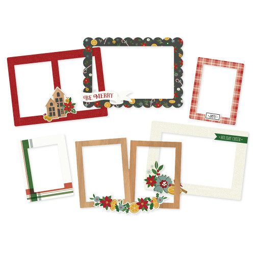 3 Pack Hearth & Holiday Chipboard FramesHEHO8221 - 810079985944