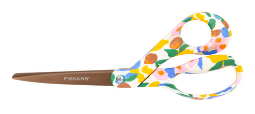 Fiskars Created With Fiskars Designer Scissors 8"-Playful Posies By House That Lars Built 194542-1002