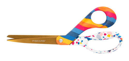 Fiskars Created With Fiskars Designer Scissors 8"-Sew Bold By Tabitha Sewer - 194542-1001 Fiskars Created With Fiskars Designer Scissors 8"-Sew Bold By Tabitha Sewer - 194542-1001