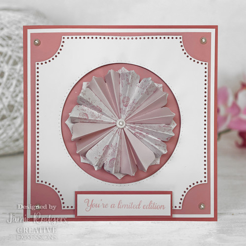 Creative Expressions Craft Dies By Jamie Rodgers-Tea Bag Folding Pointy Petals CEDJR013