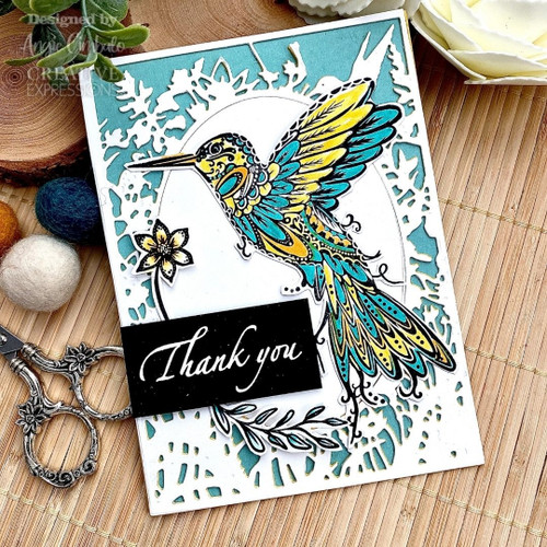 Creative Expressions Designer Boutique Clear Stamp 6"X4"-Doodle Hummingbird UMSDB102