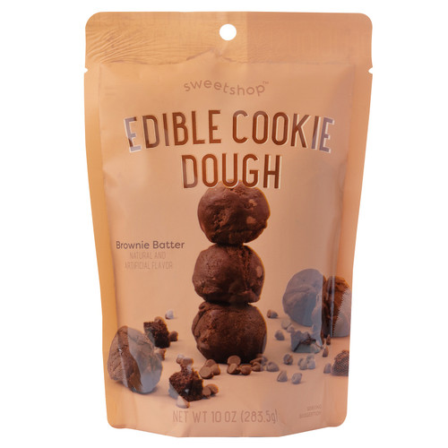 Sweethshop Edible Cookie Dough 10oz-Brownie Batter 34015541 - 718813166515