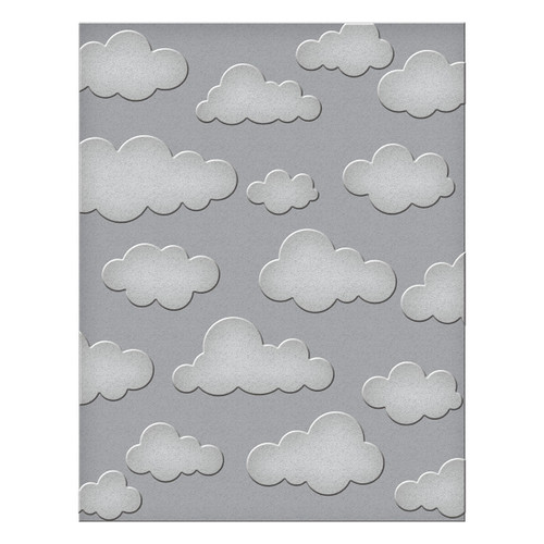 Spellbinders Embossing Folder-Open Road Head In The Clouds SES028