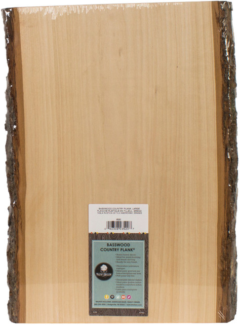 Basswood Country Rectangle Plank-11" To 13"X16" -3520 - 046308035207