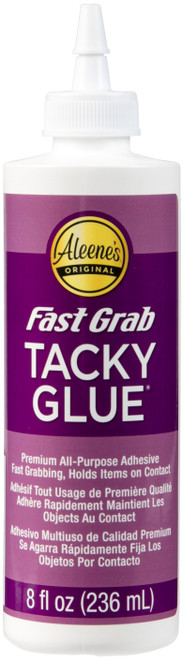 Aleene's Fast Grab Tacky Glue-8oz 3-10 - 017754249647