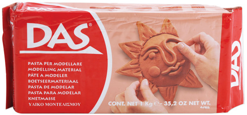 DAS Air-Dry Clay 2.2lb-Terra Cotta - 387600 - 80001440023758000144002375