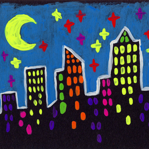 Crayola Washable Kids Paint 2oz 10/Pkg-Neon - 54-2390 Crayola Washable Kids Paint 2oz 10/Pkg-Neon - 54-2390