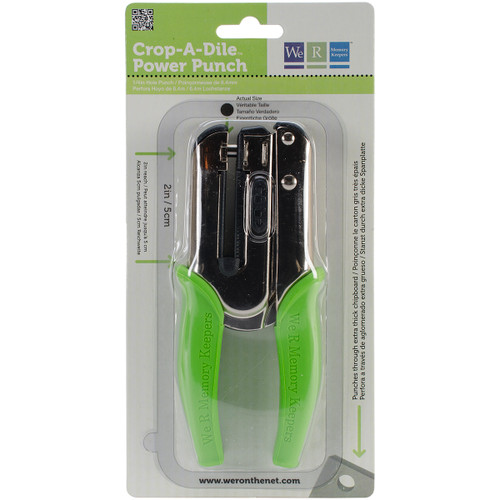 Crop-A-Dile Punch Kit-Green - 633356709084