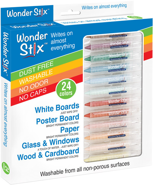 Kwik Stix Wonder Stix Crayons 24/Pkg-Assorted Colors - TPG-636 - 634901006368 Kwik Stix Wonder Stix Crayons 24/Pkg-Assorted Colors - TPG-636 - 634901006368
