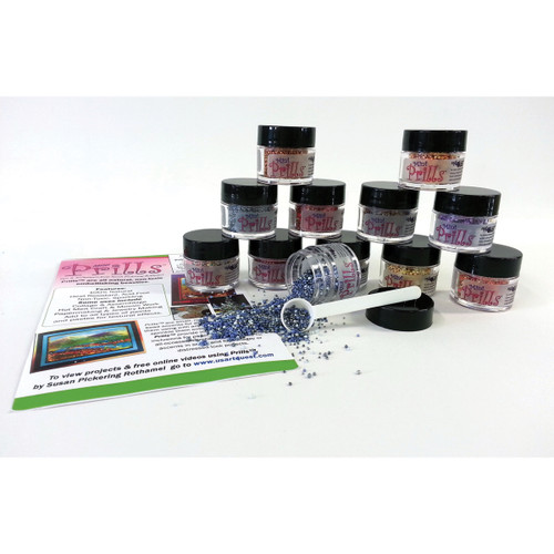 US Artquest Mini Prills 3g 12/Pkg-Rock N' Roll ANC851