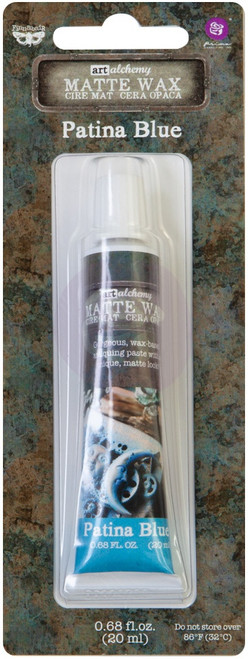 3 Pack - Finnabair Art Alchemy Matte Wax .68 Fluid Ounce-Patina Blue - AAMWP-67871 - 655350967871