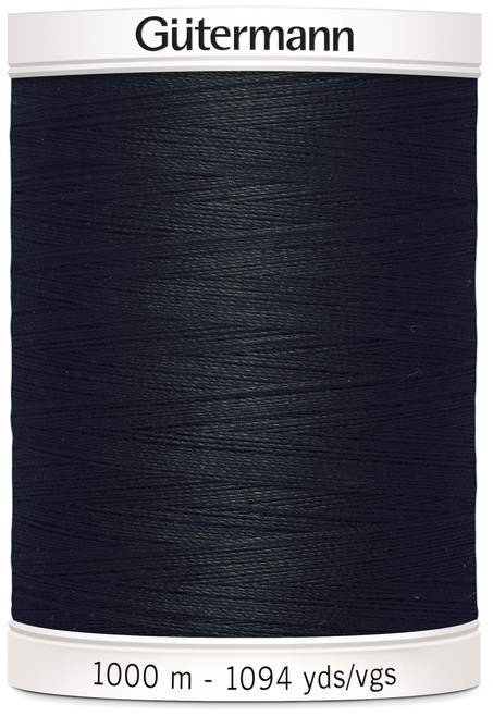 5 Pack Gutermann Sew-All Thread 1,094yd-Black 1000P-10 - 077780006539