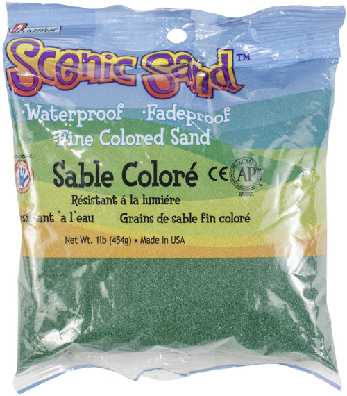 3 Pack Activa Scenic Sand 1lb-Forest Green SAND-4492 - 036061044929