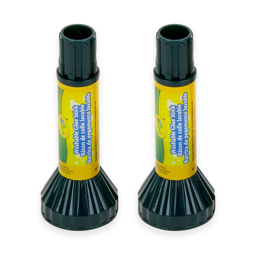 6 Pack - Crayola Washable Glue Sticks 2/Pkg-.2oz - 56-1129 6 Pack - Crayola Washable Glue Sticks 2/Pkg-.2oz - 56-1129