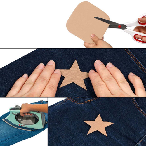 3 Pack - SINGER Iron-on Twill Patches 5"X5" 4/Pkg-Dark - 00017 3 Pack - SINGER Iron-on Twill Patches 5"X5" 4/Pkg-Dark - 00017