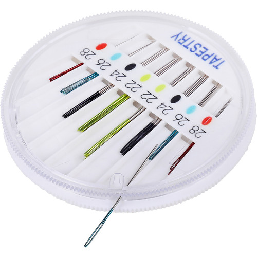 6 Pack Singer Tapestry Color Eye Needles 24/Pkg01788