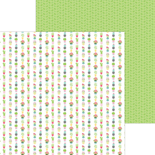 25 Pack My Happy Place Double-Sided Cardstock 12"X12"-Love Grows Here MYHA12-7377 - 842715073777