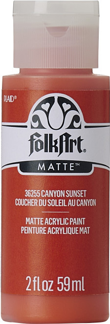 FolkArt Acrylic Paint 2oz-Canyon Sunset FA-36255 - 028995362552