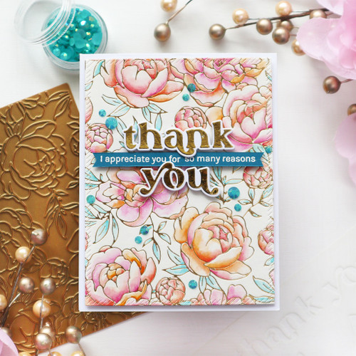 Pinkfresh Studio Die Set-Simplest Gestures - PF148622